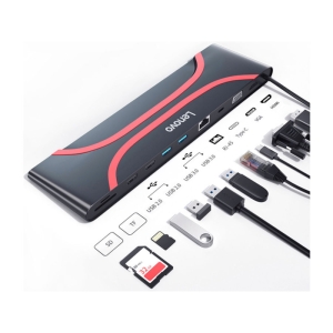 هاب تایپ‌سی 10 پورت لنوو مدل LX1901