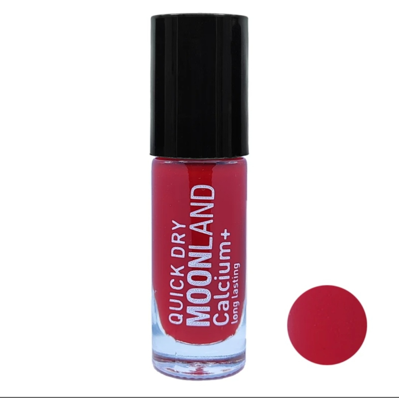 لاک ناخن مون لند رنگ قرمز کد 74