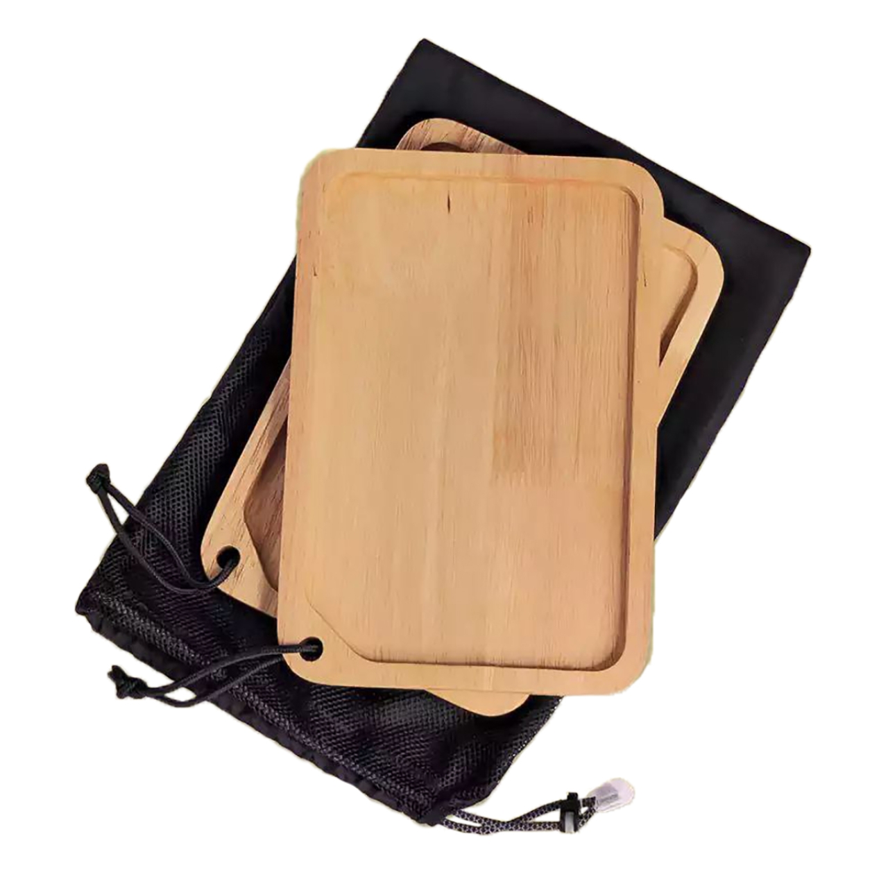 بشقاب چوبی لیموکمپ مدل مستطیل دو عددی