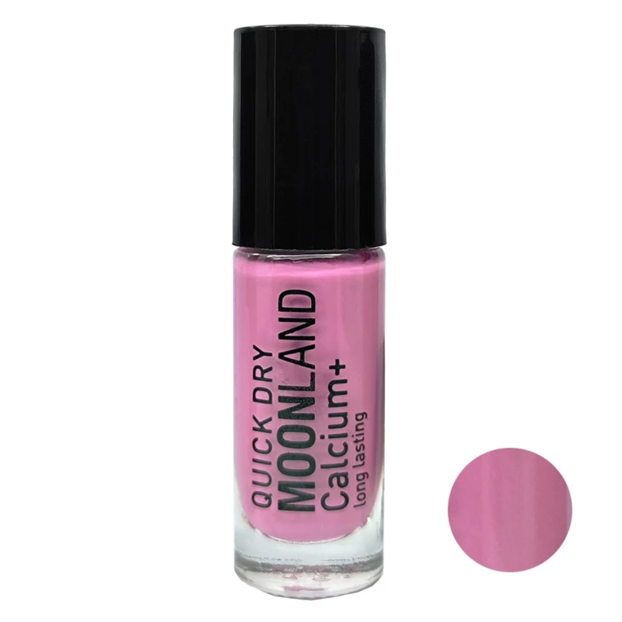 لاک ناخن مون لند رنگ صورتی سیکلمه کد 26