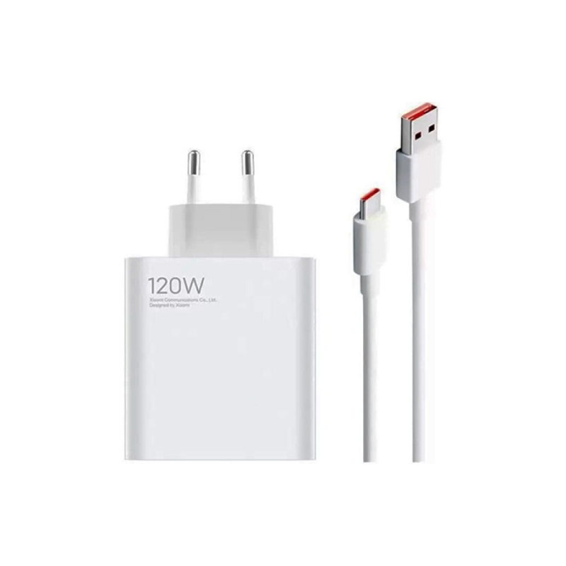 شارژر دیواری 120 وات مدل adapter suit به همراه کابل usb-c