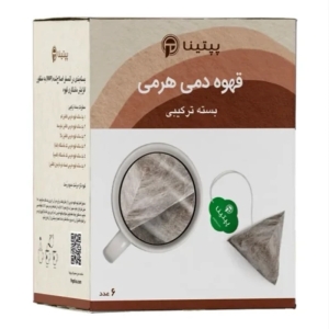 قهوه دمی هرمی پپتینا بسته ترکیبی بسته 6 عددی