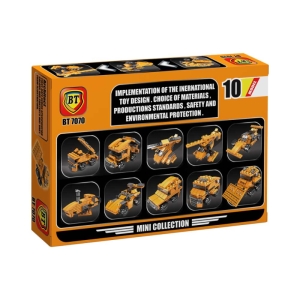 لگو ماشین BT مدل ماشین راهسازی 10 در 1