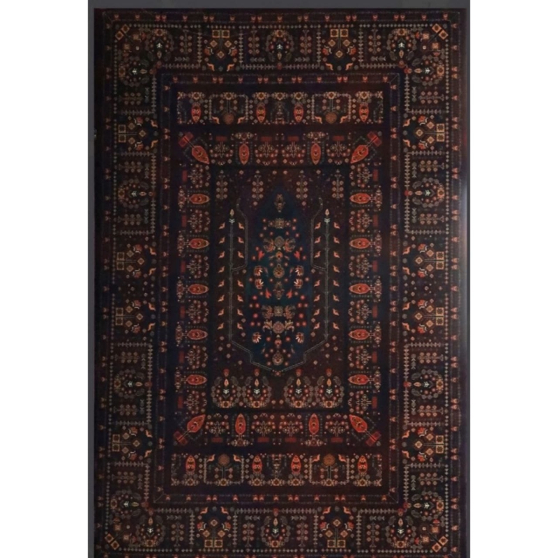 فرش ماشینی 82631 زمرد آراکو