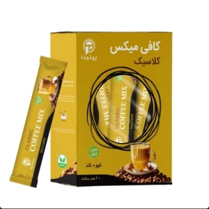کافی میکس کلاسیک پپتینا بدون شکر بسته 10 عددی 