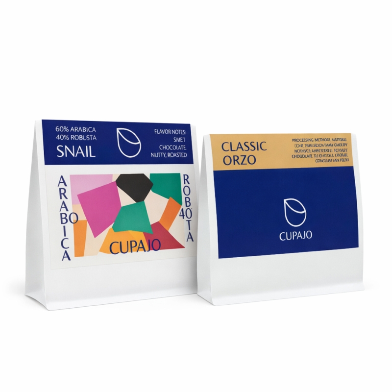 بسته دو تایی قهوه و ارزو کاپاجو وزن هر بسته 250 گرم