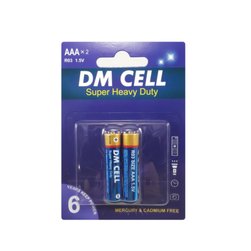 باتری قلمی مدل DM CELL بسته دو عددی