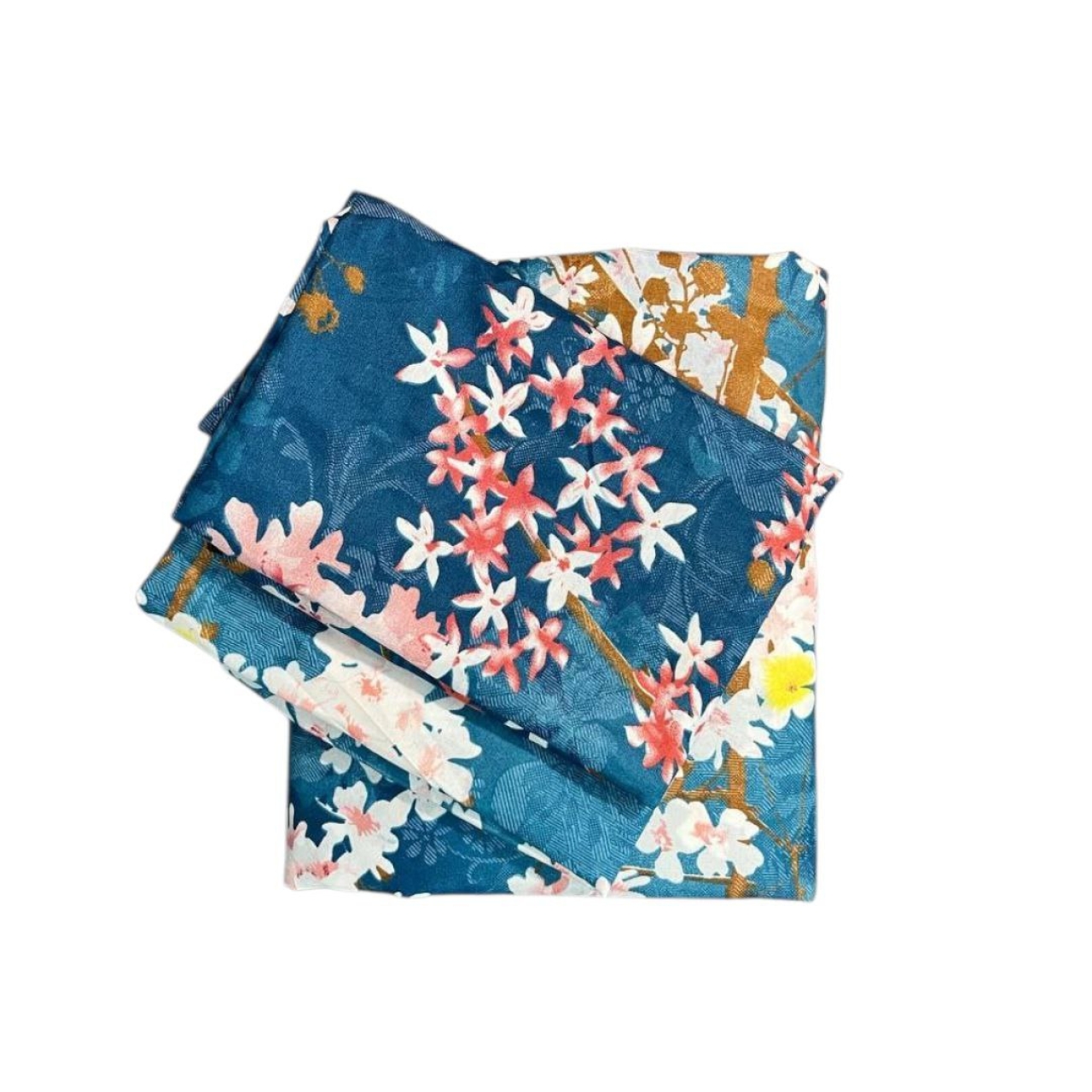 سرویس ملحفه دونفره اسپرت کشدار و روبالشی Cheshik مدل شکوفه سایز ۱۶۰*۲۰۰ سانتی متر