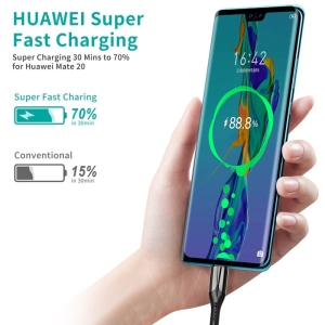 کابل تبدیل USB به USB_C چویتک مدل AC0013 طول 1 متر