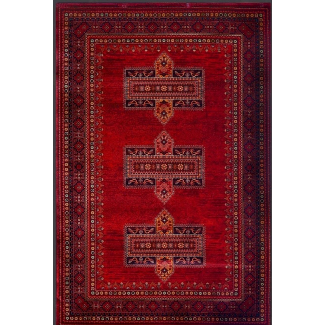 فرش ماشینی 82246 زمرد آراکو