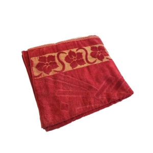 حوله حمام مدل لاله و گلبرگ سایز 140