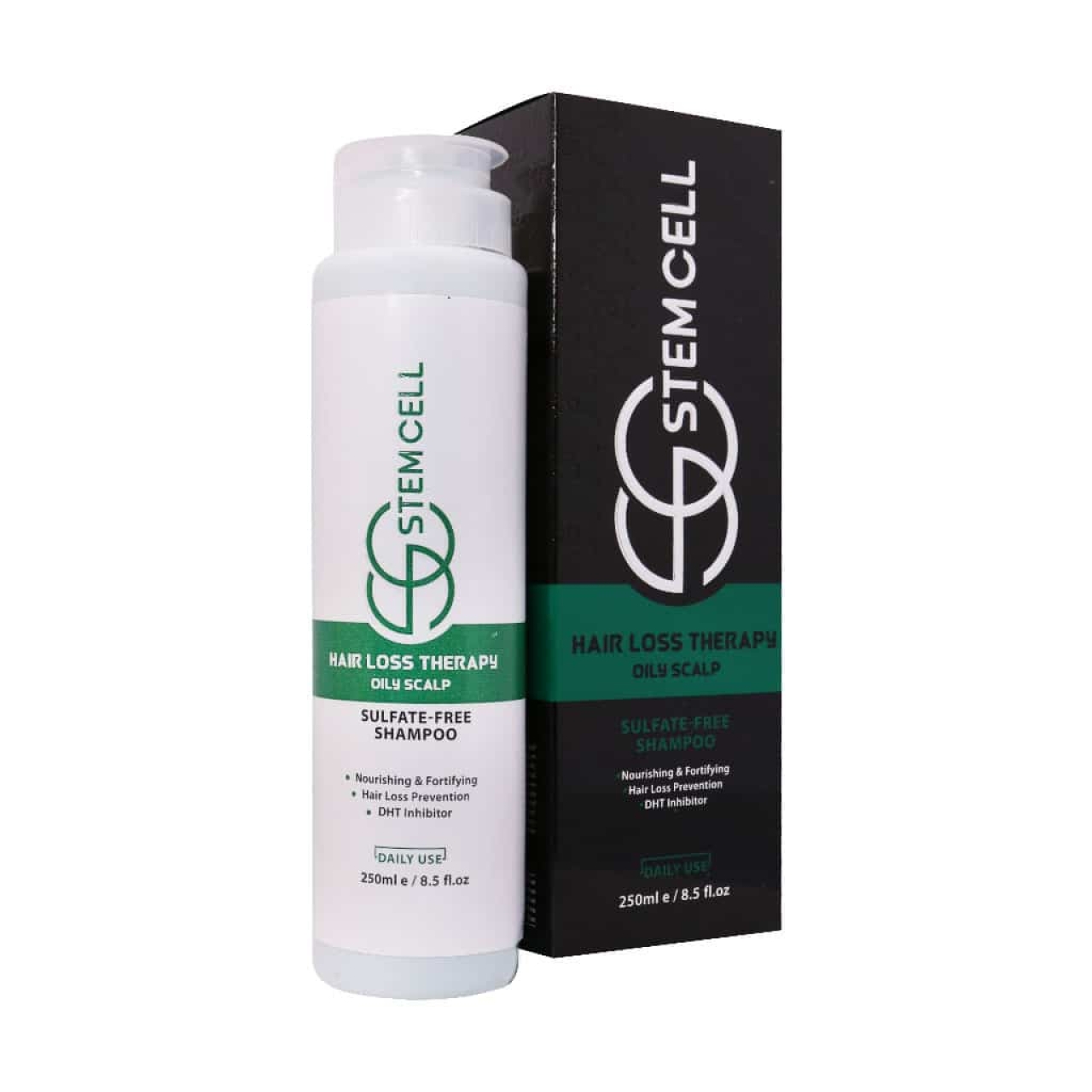 شامپو تقویت کننده استم سل موی چرب حجم ۲۵۰ میلی لیتر