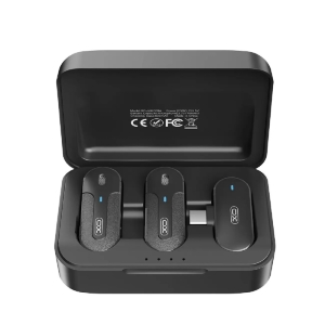 میکروفون بی سیم یقه ای تایپ سی ایکس او مدل MKF09A