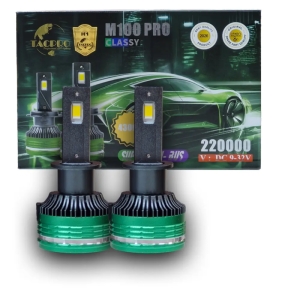 هدلایت لنزو مدل M100 pro رنگ آفتابی پایهH1