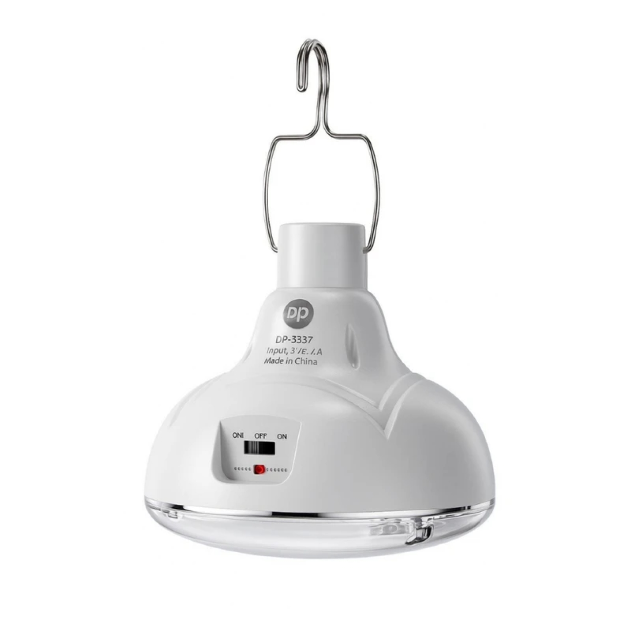 چراغ آویز چادر دی پی مدل DP-7851T به همراه پنل خورشیدی