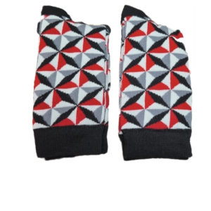 جوراب زنانه خزدار مدل ترک بسته دو عددی