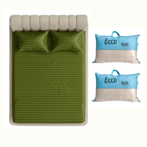 کمبو روتختی کشدار هتلی ۲نفره عرض۱۸۰ و ۲ عدد بالشت الیاف توپی