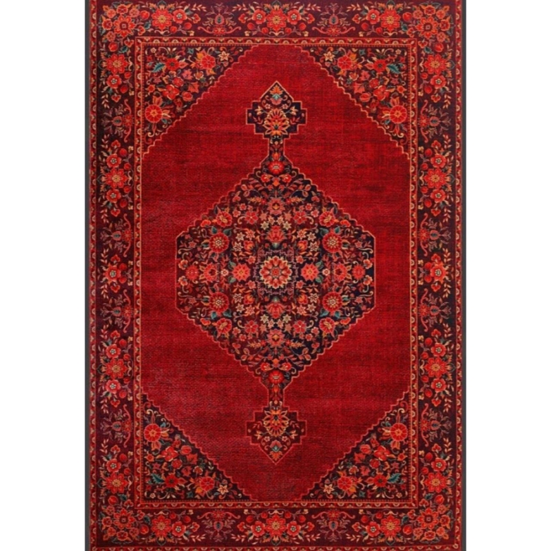 فرش ماشینی 82251 زمرد آراکو