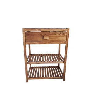 میز کافی بار کشودار چوبی کد101