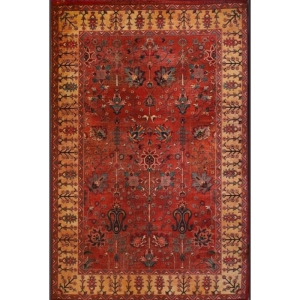 فرش ماشینی 82641 زمرد آراکو