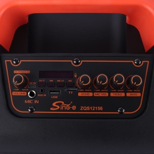 اسپیکر بلوتوثی سینگ ای مدل ZQS12156 به همراه میکروفون و ریموت کنترل