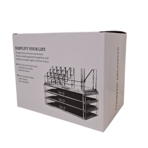 استند ارایشی دو طبقه پک دار مدل Cosmetic & Jewelry