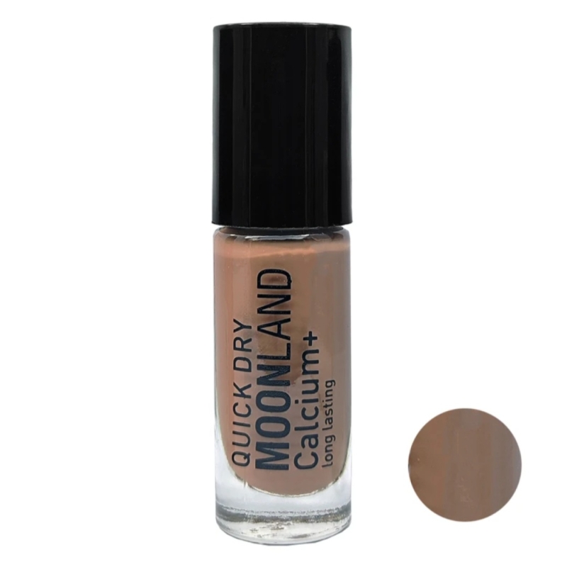 لاک ناخن مون لند رنگ موکا کد 17