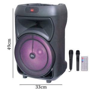 اسپیکر بلوتوثی سینگ ای مدل ZQS12146 به همراه ۲ میکروفون  و ریموت کنترل