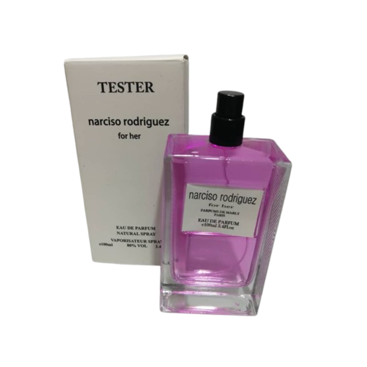 تستر جعبه سفید زنانه نارسیس رودریگز مدل صورتی حجم 100 میلی لیتر