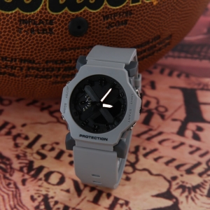 ساعت مچی عقربهای کوارتز مردانه مدل دو زمانه کرنوگراف بند پیو کد b