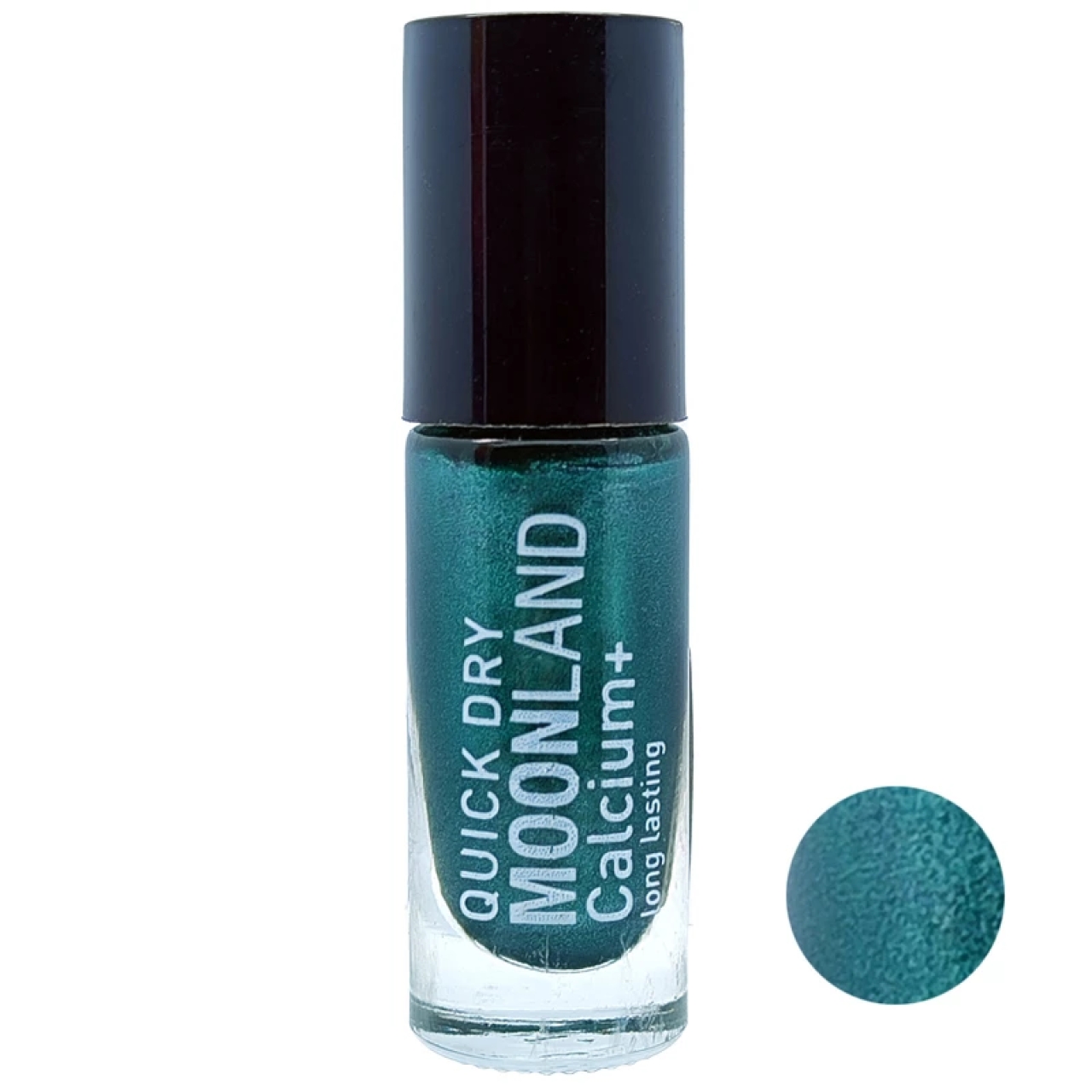 لاک ناخن مون لند رنگ سبز شاین کد 45