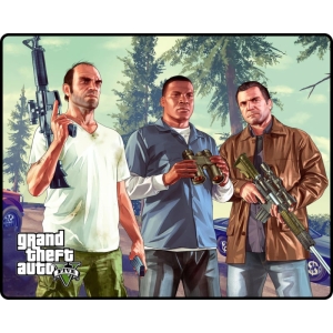 ماوس پد مخصوص بازی طرح GTA V سایز 37*24