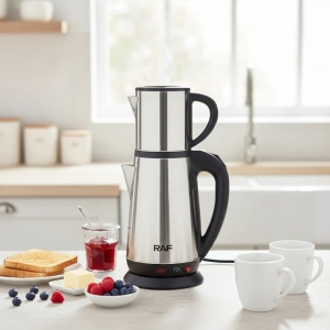 چای ساز روی همی راف مدل R-7965 همراه با کلید گرم نگهدارنده