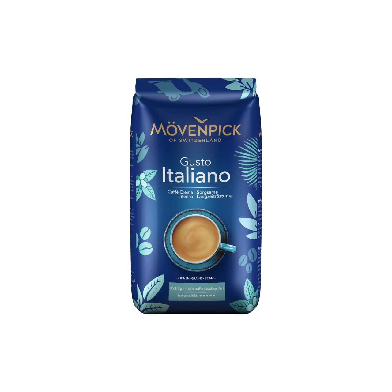 دانه قهوه موونپیک Mövenpick Gusto Italiano گوستو ایتالیانو 1000 گرم