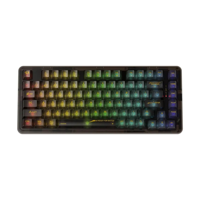 کیبورد بی سیم مکانیکال گیمینگ ردراگون ELF PRO K649