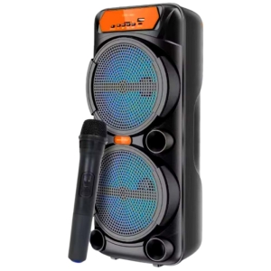 اسپیکر بلوتوثی گریت نایس مدل GTS-1880 همراه با میکروفون بی سیم