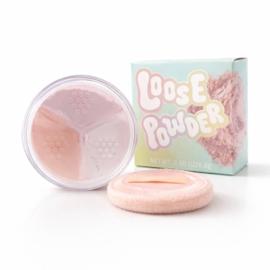 پودر فیکس آرایش تری کیو بیوتی مدل رنگین کمان وزن 8.5 گرم شماره C