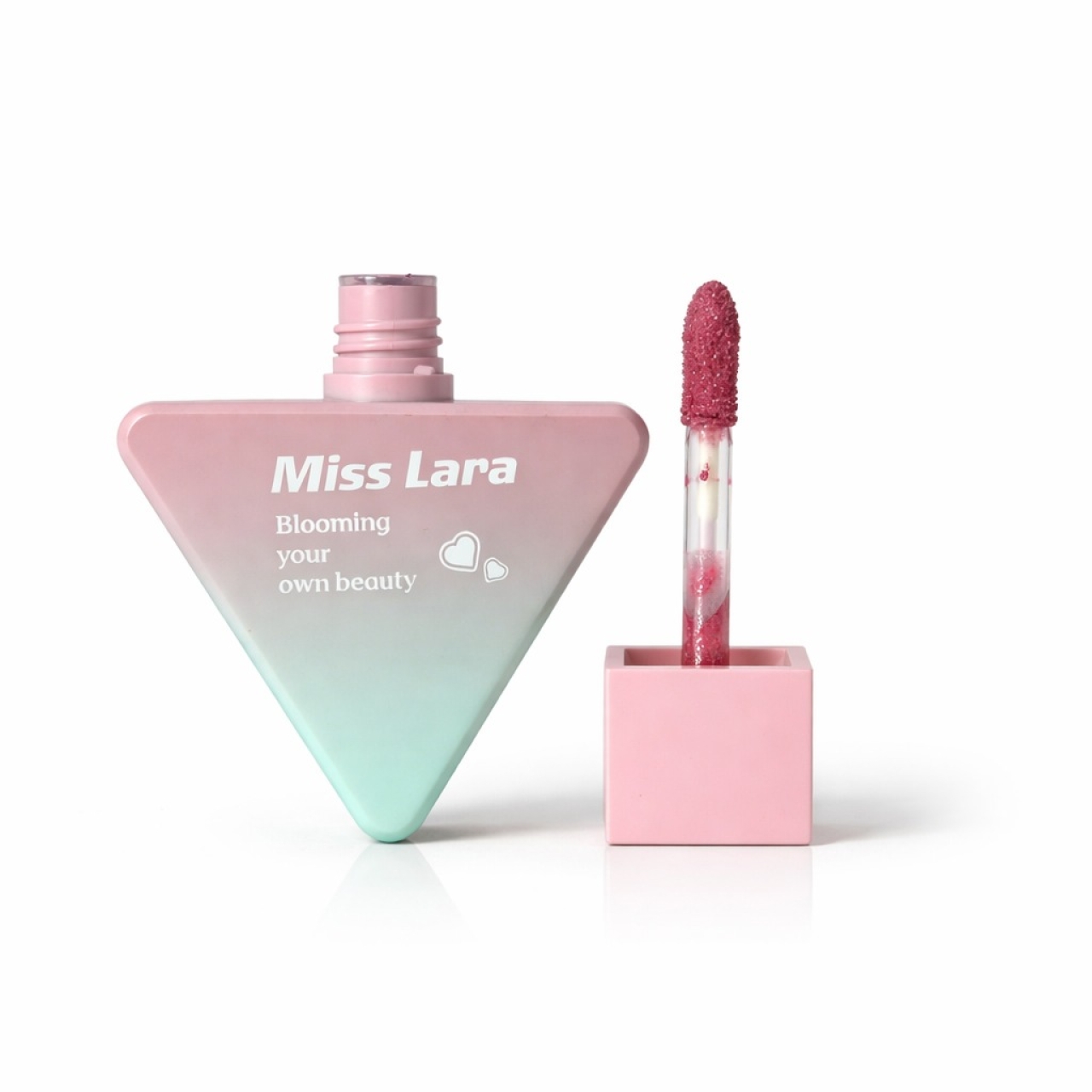 رژ لب مایع میس لارا مدل مثلثی حجم 6 میل کد 04