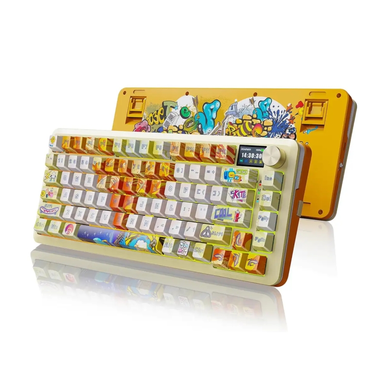 کیبورد بی سیم گیمینگ ردراگون FLEKACT K708 GF PRO RGB