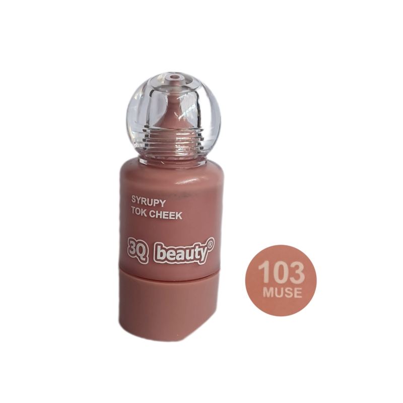 رژگونه مایع تری کیو بیوتی مدل دکمه ای کد ۱۰۳