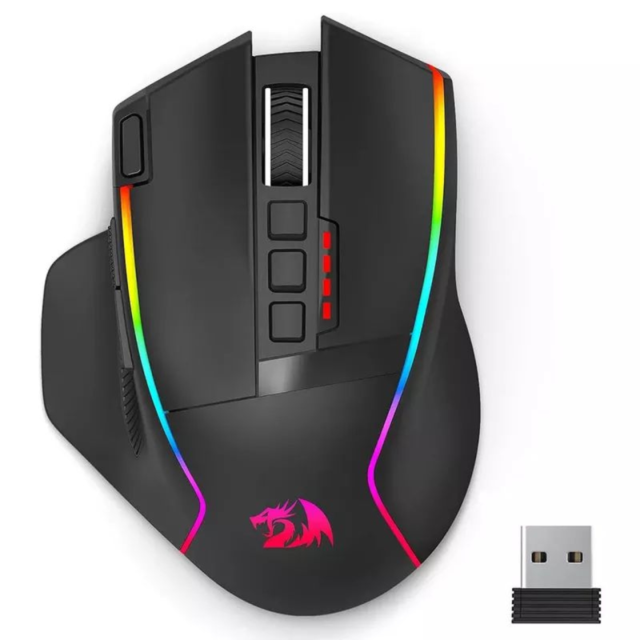 ماوس بی‌سیم گیمینگ ردراگون مدل SWAIN M915 RGB-WL