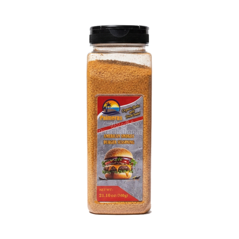 ادویه همبرگر اسموکی آمریکایی پالمراس 740 گرم Palmeras