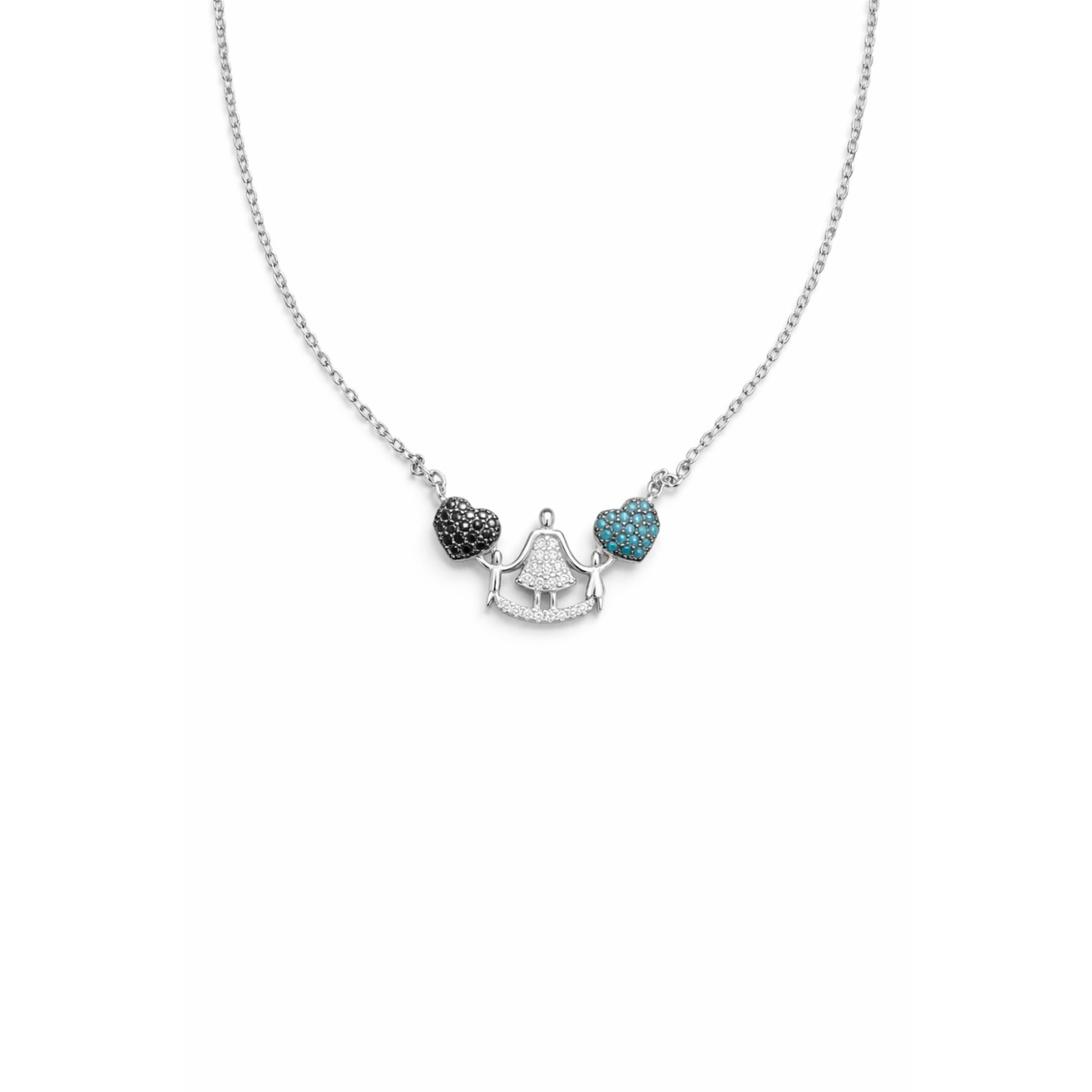 گردنبند نقره کد G10 عیار 925