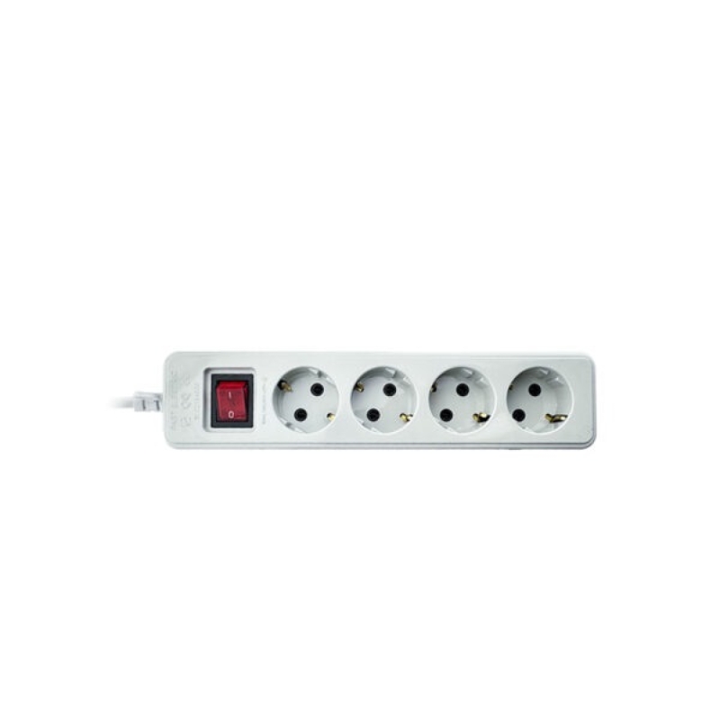 رابط 4 خانه پارت الکتریک کلیددار مدل شهاب 649 با کابل 3 متری