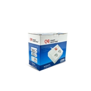 محافظ ولتاژ یخچال 2 خانه پارت الکتریک با کابل 5 متری کد 904