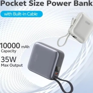 پاور بانک کیو سی وای مدل PB10C ظرفیت 10000 میلی آمپر ساعت