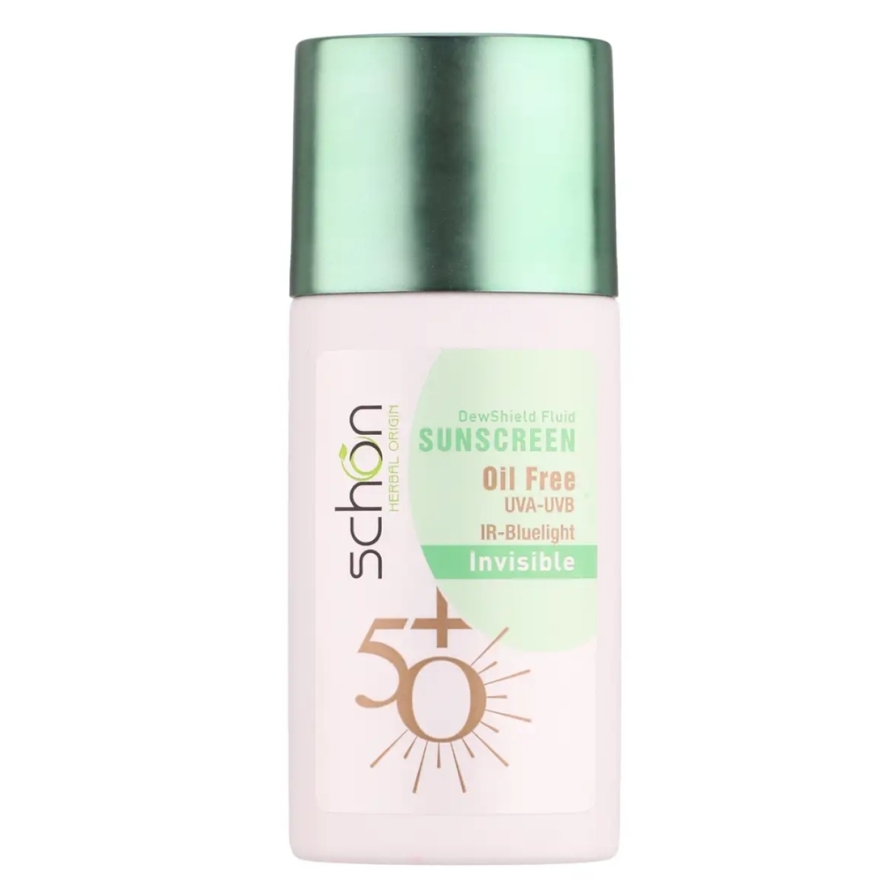 فلوئید ضدآفتاب بی رنگ SPF50 شون مدل Invisible، مناسب انواع پوست با حجم 50 میلی لیتر
