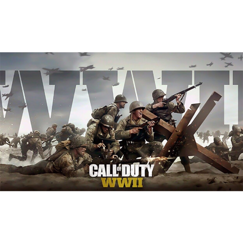 ماوس پد طرح call of duty ww2 سایز 70*30 سانتی متر
