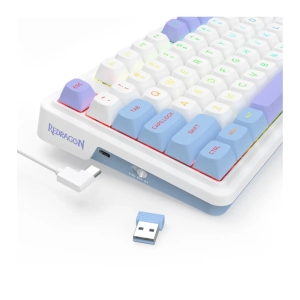 کیبورد بی سیم مکانیکال گیمینگ ردراگون UCAL MAX K673 WBP