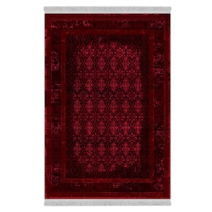 فرش پارچه‌ای دفه مدل فرشینه طرح مدرن کد 65